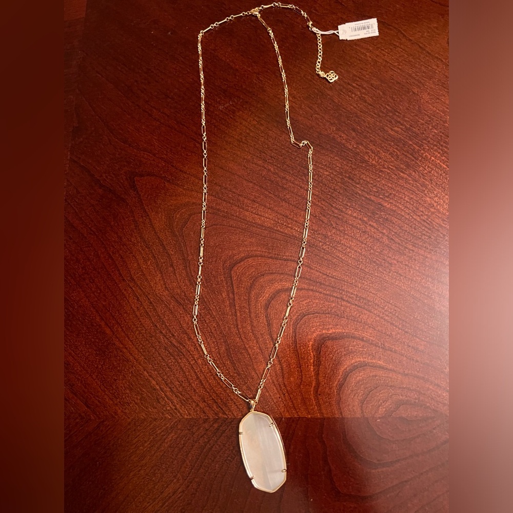 Kendra Scott Reid Gold Long Necklace - Picture 4 of 4